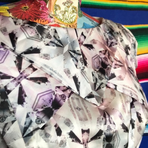 Topshop Mary Katrantzou Collection Kaleidoscope Dr - Picture 2 of 8